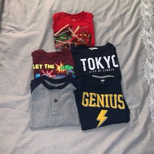Boys bundle of shirts in size 6-7